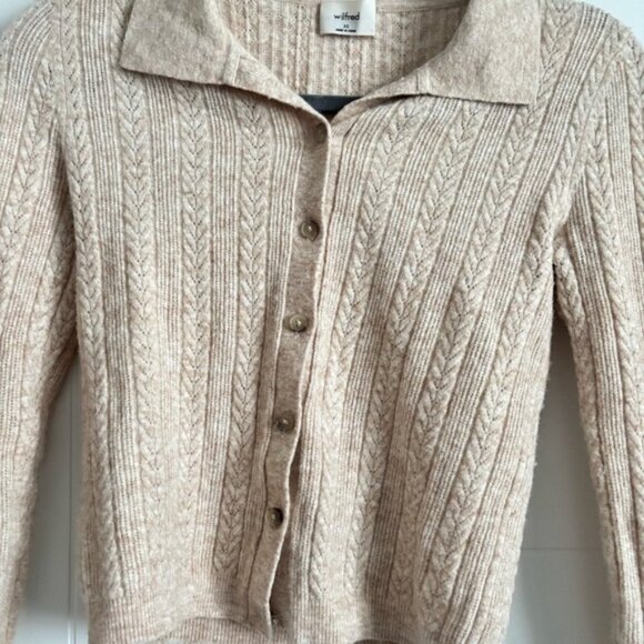 Aritzia Wilfred Polo Longsleeve Sweater - Picture 3 of 7